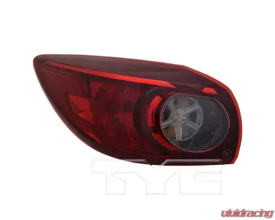 TYC Tail Light CAPA Certified Left Outer Mazda 3 2014-2018 - 11-6660-00-9