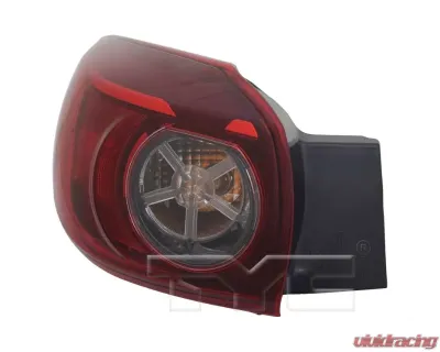 TYC Tail Light CAPA Certified Left Outer Mazda 3 2014-2018 - 11-6660-00-9