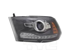 TYC Headlight CAPA Certified Left RAM 1500 | 2500 | 3500 2013-2015