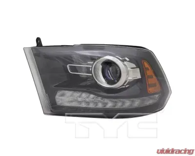 TYC Headlight CAPA Certified Left RAM 1500 | 2500 | 3500 2013-2015 - 20-9392-90-9