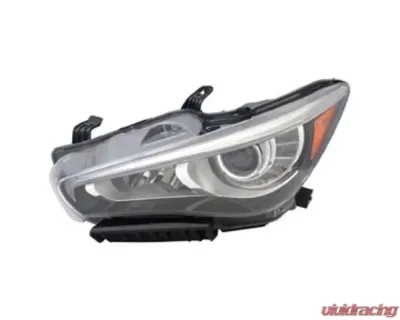 TYC Regular Headlight Left Infiniti Q50 2014-2017 - 20-9506-00