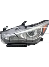 TYC Regular Headlight Left Infiniti Q50 2014-2017                                     - 20-9506-00 - Image 2