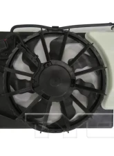 TYC Dual Radiator and Condenser Fan Hyundai Accent 2018-2020                                     - 624330 - Image 2