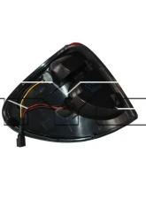 TYC Regular Tail Light Right Chrysler Town & Country | Dodge Caravan | Grand Caravan 2004-2007                                     - 11-6027-00 - Image 3