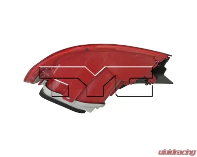 TYC Regular Tail Light Left Outer Volkswagen Passat 2012-2015 - 11-6802-00