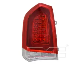 TYC Tail Light CAPA Certified Left Chrysler 300 2015-2020