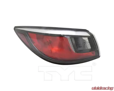 TYC Tail Light CAPA Certified Left Outer Scion iA | ToyotaYaris | Yaris IA 2016-2020 - 11-6858-00-9