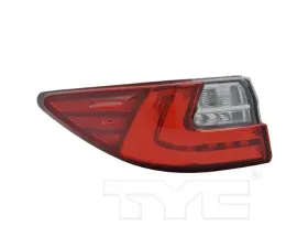 TYC Tail Light CAPA Certified Left Outer Lexus ES300h | ES350 2016-2018