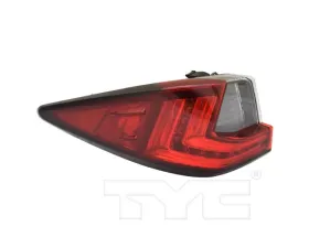 TYC Tail Light CAPA Certified Left Outer Lexus RX350 | RX350L | RX450h | RX450hL 2016-2020