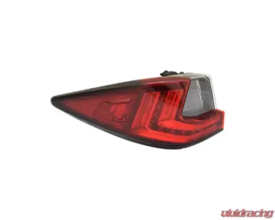 TYC Tail Light Left Outer Lexus RX350 | RX350L | RX450h | RX450hL 2016-2020 - 11-6882-00