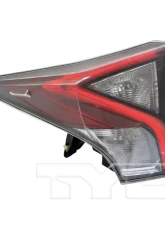TYC Tail Light Left Upper CAPA Certified Toyota Prius 2016-2018                                     - 11-6898-00-9 - Image 2