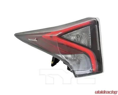 TYC Tail Light Left Upper CAPA Certified Toyota Prius 2016-2018 - 11-6898-00-9