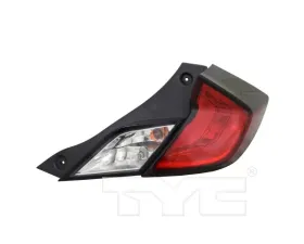 TYC Tail Light CAPA Certified Right Outer Honda Civic 2016-2020
