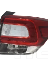 TYC Tail Light CAPA Certified Right Outer Subaru Crosstrek 2017-2019                                     - 11-6989-01-9 - Image 2