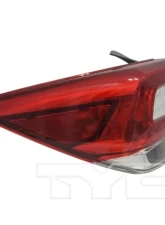 TYC Tail Light CAPA Certified Left Outer Subaru Crosstrek 2017-2019                                     - 11-6990-01-9 - Image 5