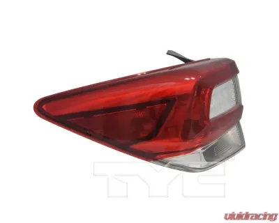 TYC Tail Light CAPA Certified Left Outer Subaru Crosstrek 2017-2019 - 11-6990-01-9