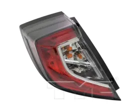 TYC Tail Light CAPA Certified Honda Civic 2017-2020