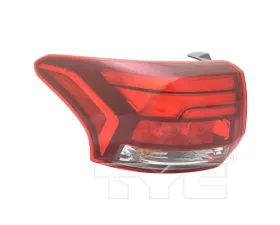 TYC Tail Light CAPA Certified Left Outer Mitsubishi Outlander | Outlander PHEV 2016-2020