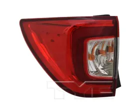 TYC Regular Tail Light Left Outer Honda Pilot 2019-2021
