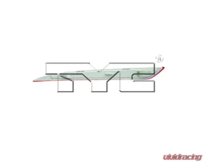 TYC Reflector Light Rear Right Ford Fusion 2013-2018 - 17-0535-00