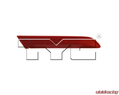 TYC Reflector Light Rear Left Mazda CX-7 2010-2012 - 17-5440-00