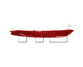 TYC Reflector Light Rear Left Hyundai Elantra 2014-2016