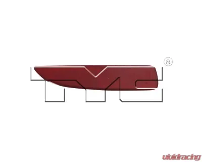 TYC Reflector Light Red Mazda 3 | 5 | 6 2004-2018 - 18-6019-00