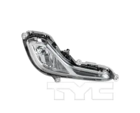 TYC Fog Light CAPA Certified Right Hyundai Accent 2012-2017