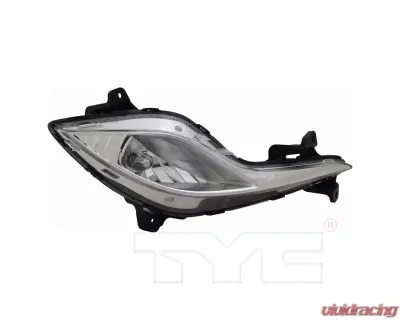 TYC CAPA Certified Fog Light Right Hyundai Sonata 2011-2015 - 19-6173-00-9
