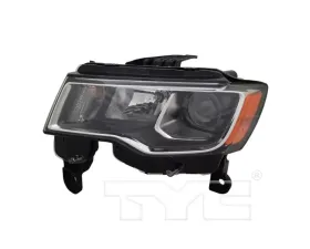 TYC Headlight CAPA Certified Left Jeep Grand Cherokee 2017-2021