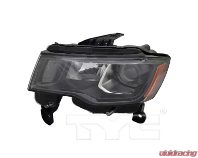 TYC Headlight Halogen CAPA Certified Left Jeep Grand Cherokee 2017-2021 - 20-16276-90-9