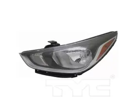 TYC Headlight CAPA Certified Left Hyundai Accent 2018-2020