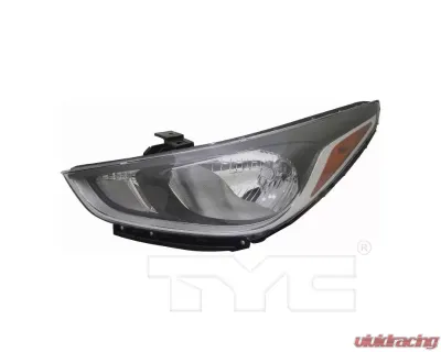 TYC Headlight CAPA Certified Left Hyundai Accent 2018-2020 - 20-16344-00-9