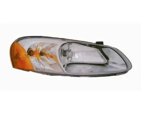 TYC Headlight CAPA Certified Complete Assembly Chrysler Sebring | Dodge Stratus 2001-2003
