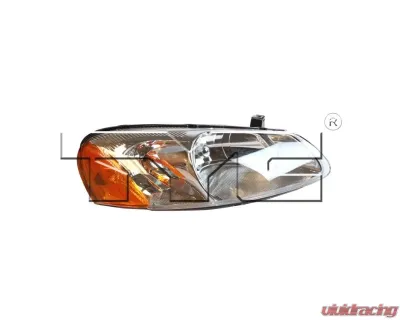 TYC Headlight Complete Assembly CAPA Certified Chrysler Sebring | Dodge Stratus 2003-2006 - 20-6041-90-9