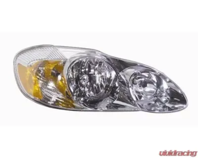 TYC Headlight Complete Assembly Toyota Corolla 2003-2004 - 20-6235-90