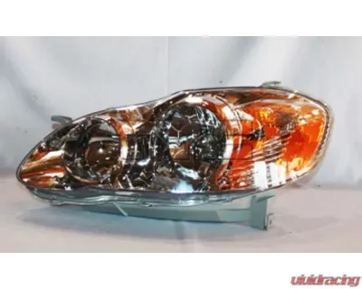 TYC Headlight Plastic Toyota Corolla 2005-2008 - 20-6236-80
