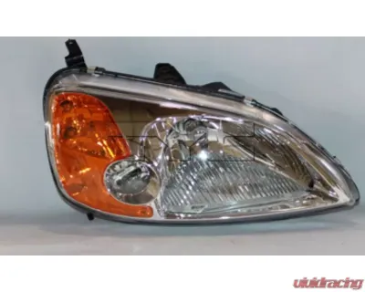 TYC Headlight Halogen Honda Civic 2001-2003 - 20-6237-01