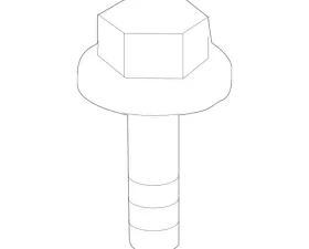 Genuine BMW Safety Catch Screw BMW 128i | 135i 2012-2013