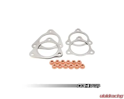 034 MotorSport Hardware Kit HFC or Test Pipe Audi B8 S4 09-16 - 034-105-A011