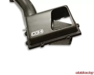 034 Motorsport X34 Carbon Fiber MQB Open-Top Cold Air Intake System, 8V Audi A3/S3/TT/TTS, MkVII VW Golf/GTI/R & MkVII VW GLI, 1.8T/2.0T Gen 3 - 034-108-1020