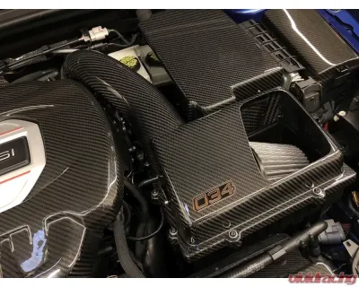 034 Motorsport X34 Carbon Fiber MQB Open-Top Cold Air Intake System, 8V Audi A3/S3/TT/TTS, MkVII VW Golf/GTI/R & MkVII VW GLI, 1.8T/2.0T Gen 3 - 034-108-1020