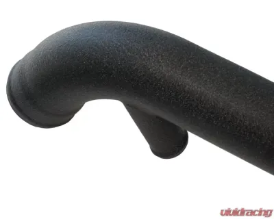 034 Motorsports Black Bipipe Set, B5 Audi S4 &amp; C5 Audi A6/Allroad 2.7T, Stainless Steel with WMI Bungs - 034-108-5001-BLK