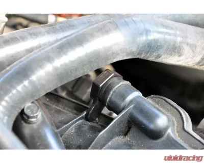 034 Motorsports 034 Motorsport Intake Manifold Plug & Boost Tap for 2.0T FSI/TSI, Black - 034-145-Z009