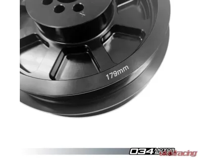 034 Motorsport 3.0 TFSI Supercharger 179mm Crank Pulley Upgrade, B8/B8.5 Audi S4/S5/Q5/SQ5 & C7 Audi A6/A7 - 034-145-Z045