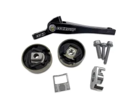 034 Motorsports Billet Spherical Dogbone Mount Performance Pack with Dogbone Pucks, Audi 8V A3/S3, 8S TT/TTS, and Volkswagen MkVII Golf/GTI/R