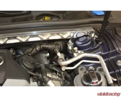 034 Motorsport Front Strut Brace, B8 Audi A4/S4, Allroad, Billet Aluminum - 034-603-0010