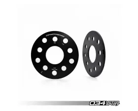 034 Motorsport Wheel Spacer Pair, 5mm, Audi/Volkswagen 5x112mm & 5x100mm with 57.1mm Center Bore