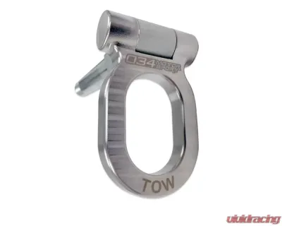034 Motorsport Motorsport Stainless Steel Tow Hook - 105mm for Audi MQB/B8/B8.5/B9 and Volkswagen MQB - 034-605-0008