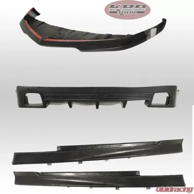 KBD Bodykits Premier Style 4 Piece Full Body Kit Chevrolet Camaro RS V6 2010-2013 - 37-2006